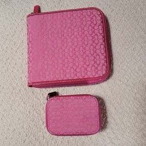 Coach CD Case and Pill Case